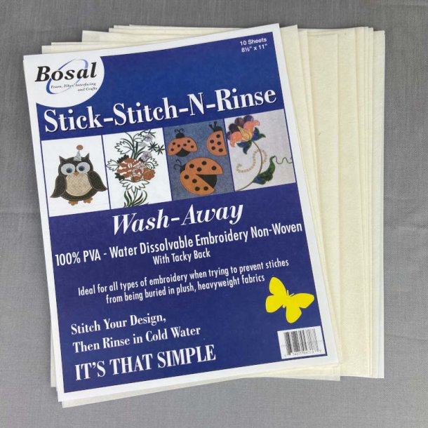 Bosal Stick-Stitch-N-Rinse